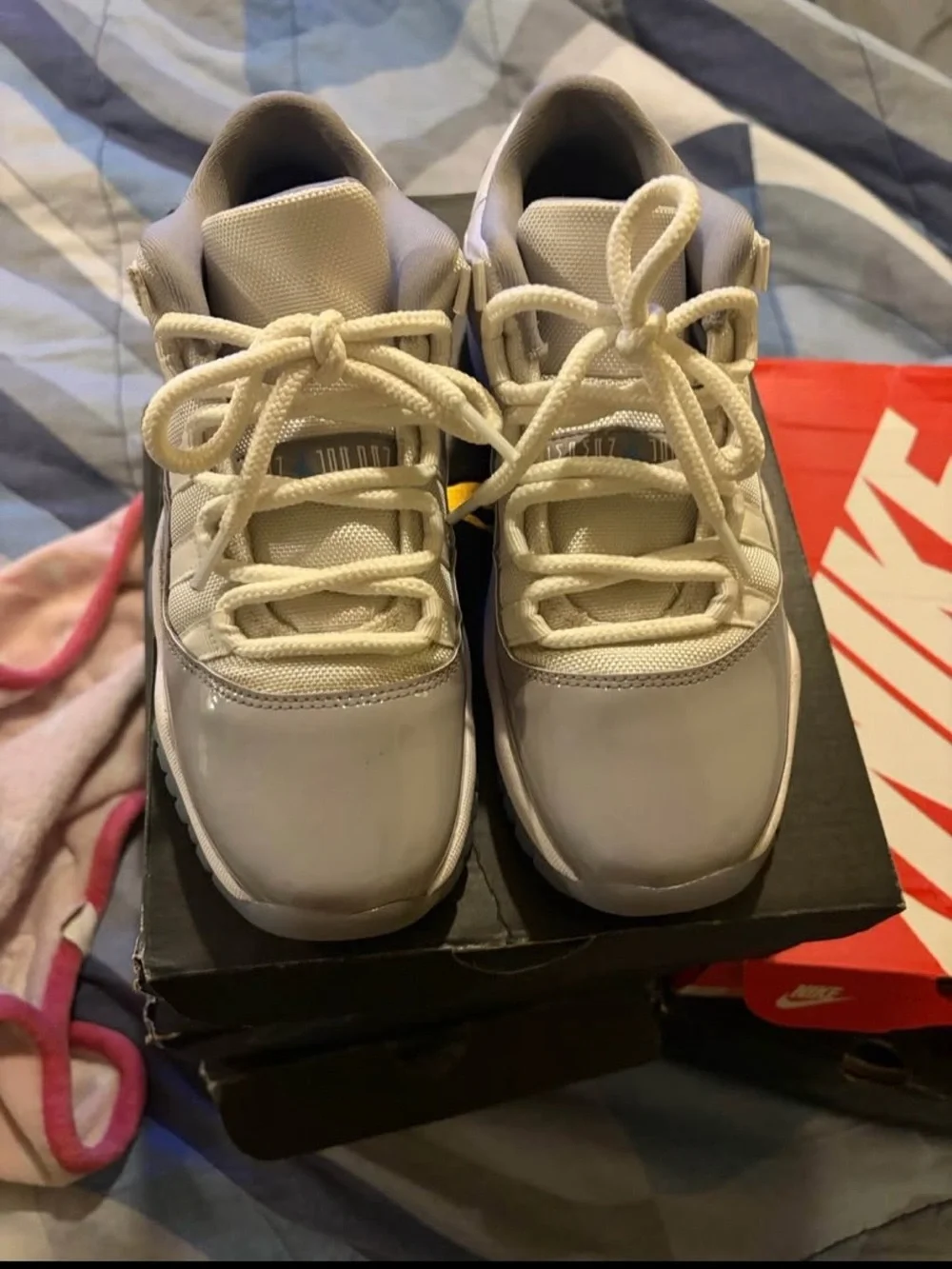 Jordan 11 Pure White Lows